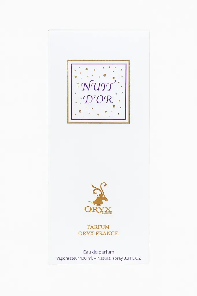 Parfum Nuit d’Or Pour Femme – Oryx France