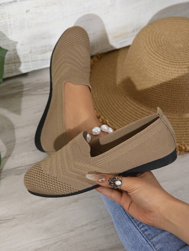 Women's Comfortable Breathable Slip-On Flat Casual Sport Shoes