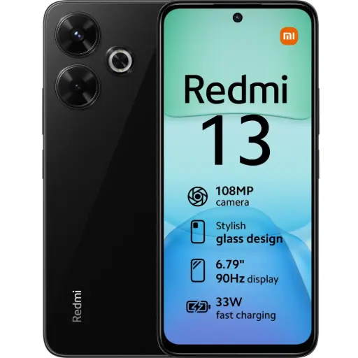 Xiaomi Redmi 13 – Écran 6,74″ 90 Hz • Caméra 50 MP • Batterie 5 000 mAh longue durée