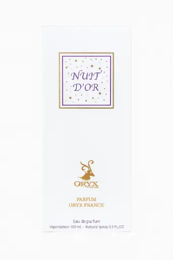 Parfum Nuit d’Or Pour Femme – Oryx France